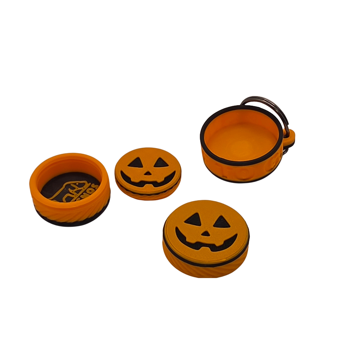 1 HALLOWEEN Dognos Magnet-Mini.Schlüsselanhänger für die kleinen Profi-Suchdosen mit Magnet