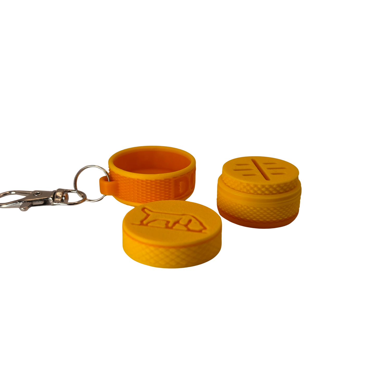 1 Stück Dognos Magnet-Schlüsselanhänger für die kleinen Profi-Suchdosen mit Magnet