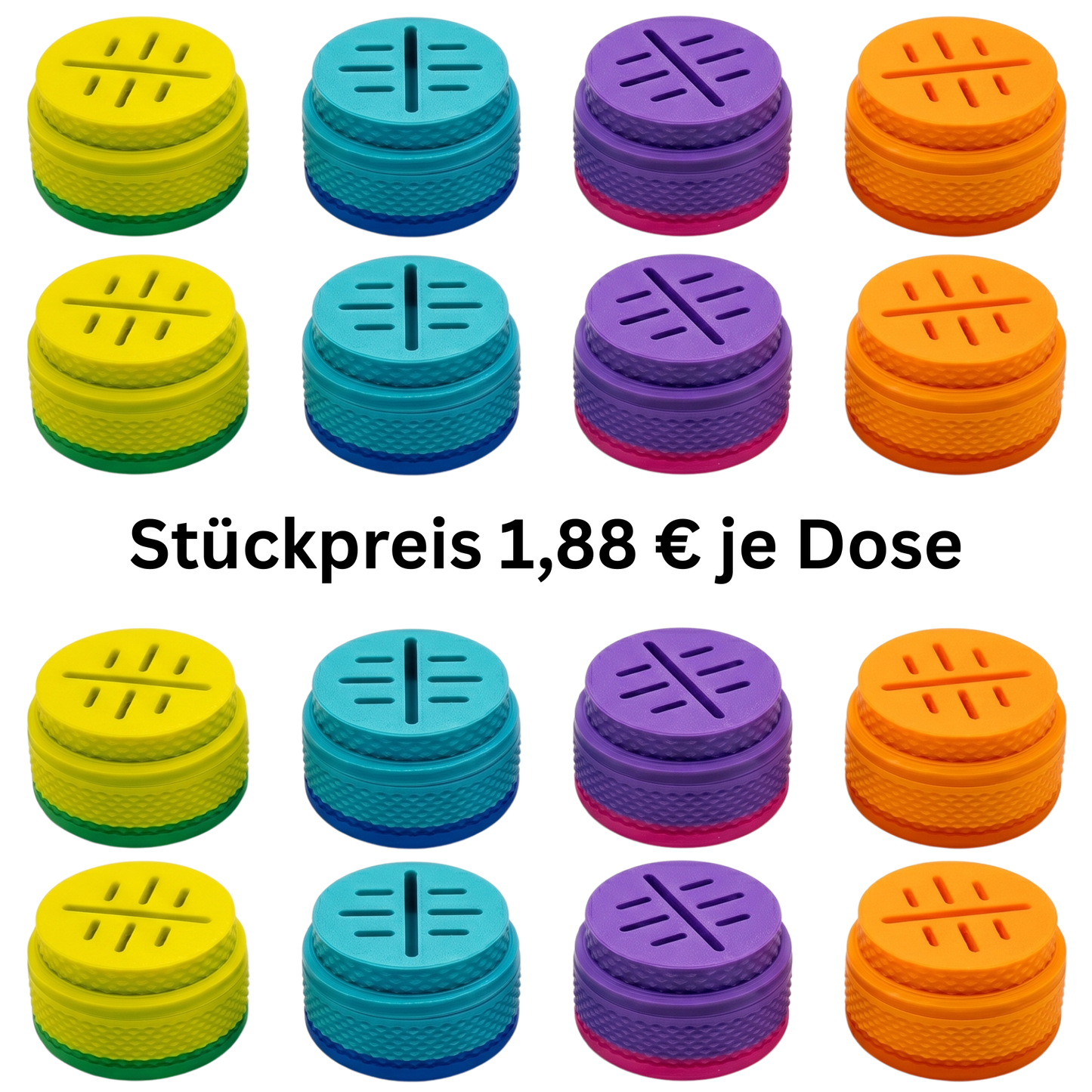 16 pièces - DOGNOS Boîte de recherche professionnelle (Petite) – Le merveilleux aimant modulaire de dissimulation