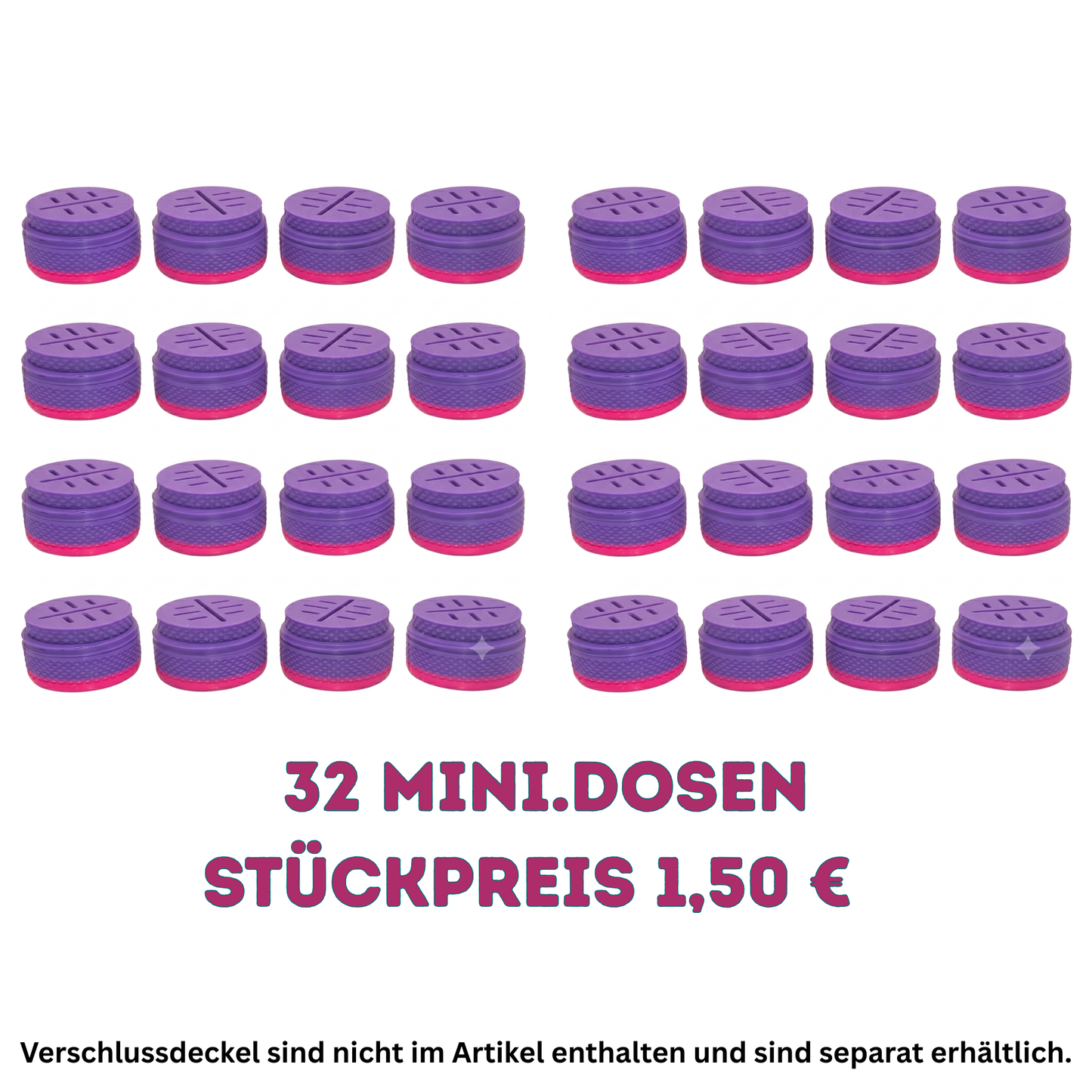 32 Pièces - DOGNOS Boîte de recherche professionnelle (Petite) – La merveille de cachette modulaire et magnétique