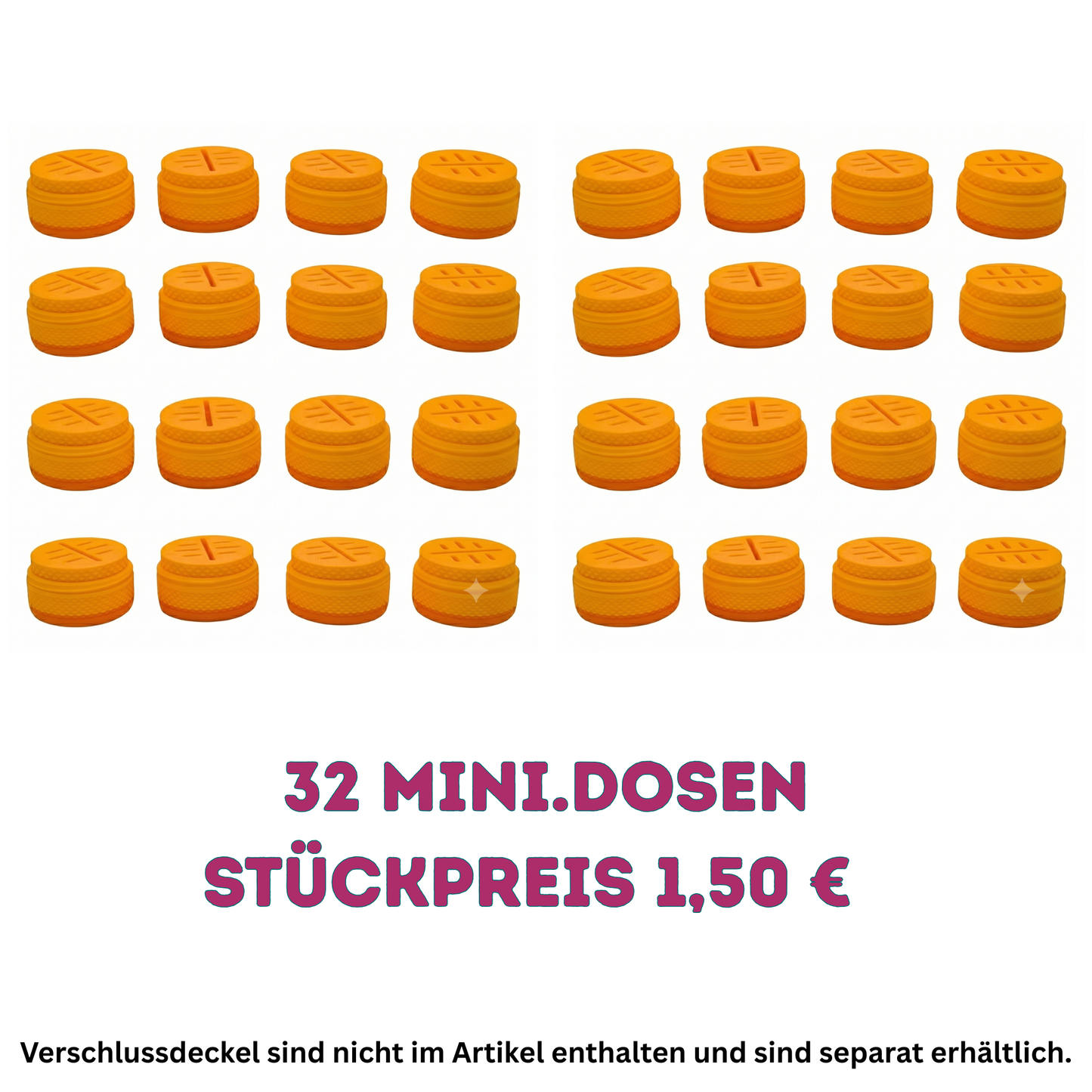 32 Pièces - DOGNOS Boîte de recherche professionnelle (Petite) – La merveille de cachette modulaire et magnétique