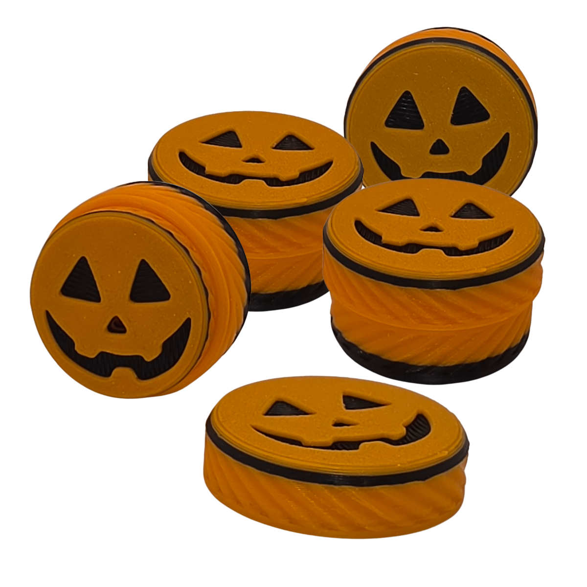 4 HALLOWEEN DOGNOS professionelle Suchdosen (Klein)  inklusive Verschlussdeckel – Das modulare, magnetische Versteckwunder